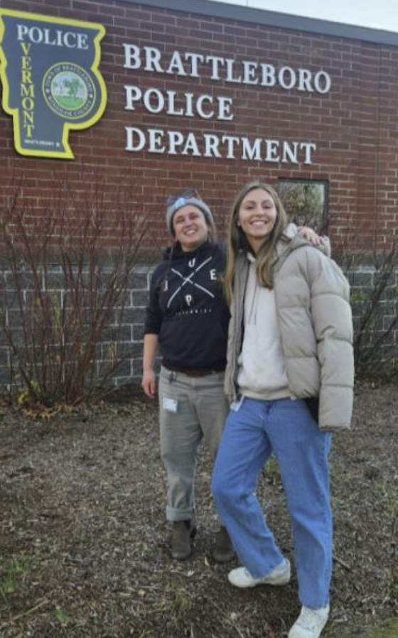 A photo of two of the HCRS Police Liaisons.