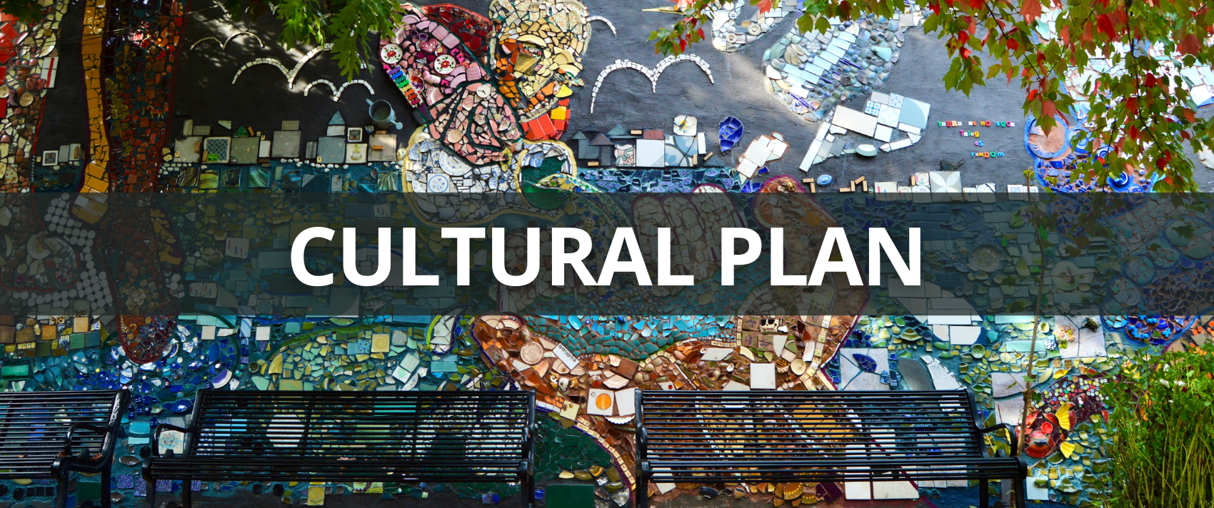 A banner to link to the Cultural Plan project page.