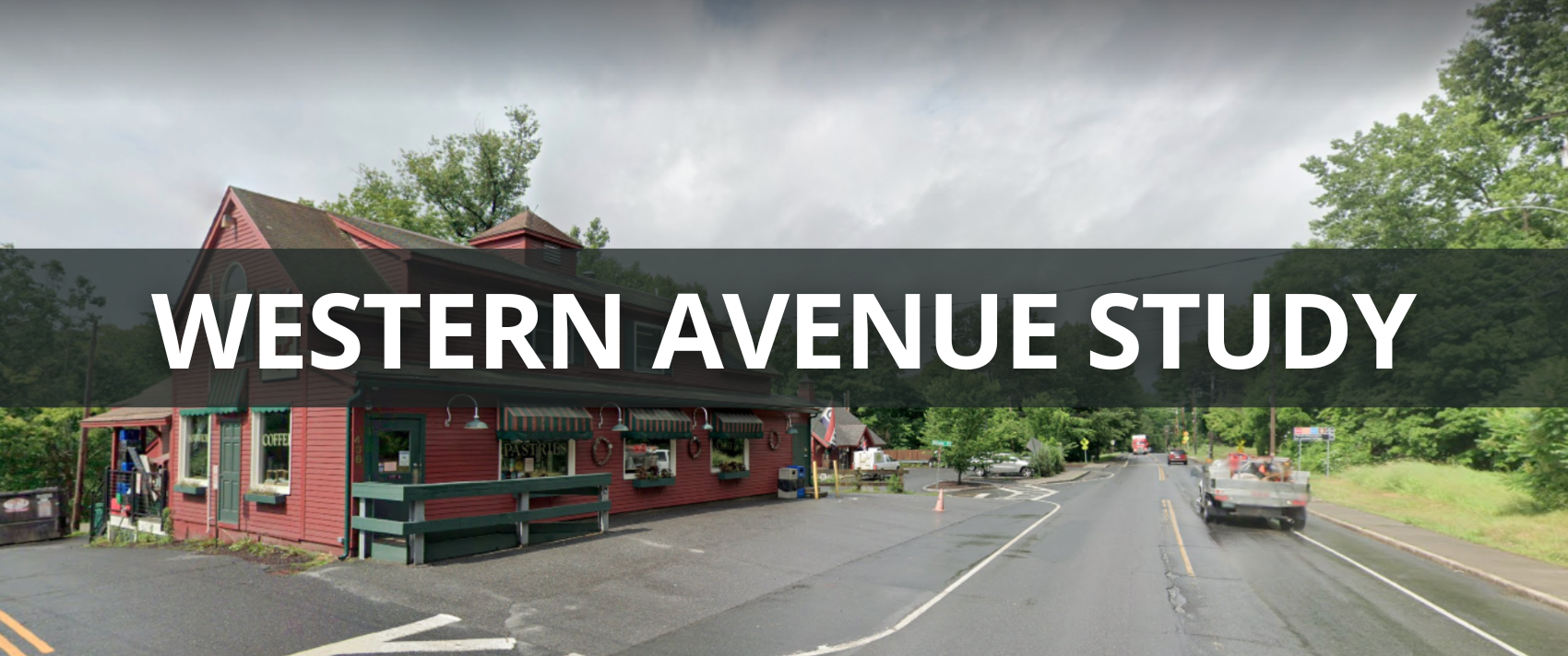 A banner link to the Western Avenue Intersection project page.