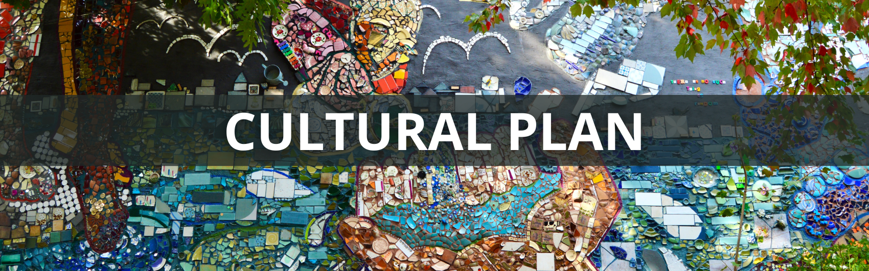 A banner link to the Cultural Plan webpage.